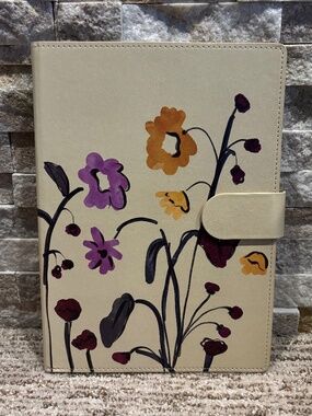 nota Floral Folio With Notepad
